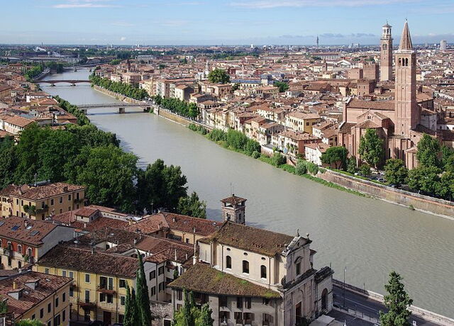 Blick auf Verona