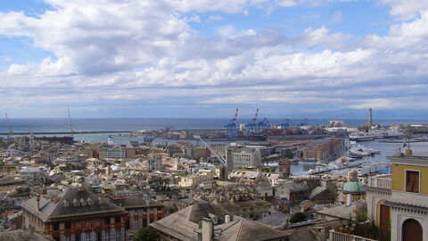 Aussicht von Castelletto aus
