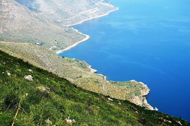 Ausblick in Lo Zingaro