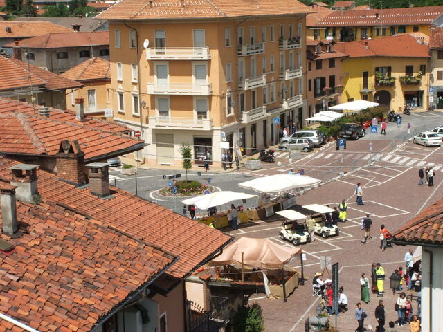 Hauptplatz in Candelo