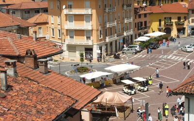 Hauptplatz in Candelo