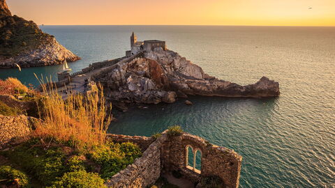 Porto Venere, Sonnenuntergang