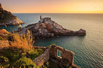 Porto Venere, Sonnenuntergang