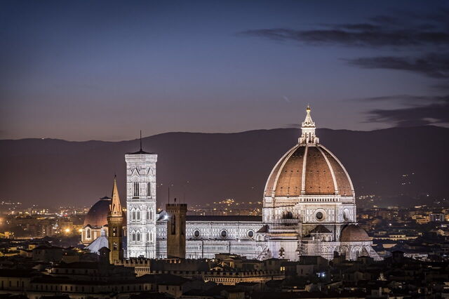 Florenz bei Nacht