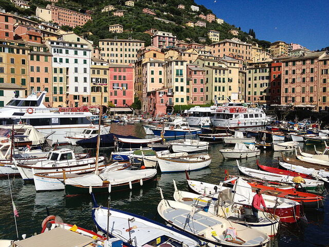 Boote in Camogli