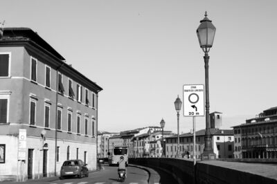 Zone mit beschränktem Verkehr in Pisa