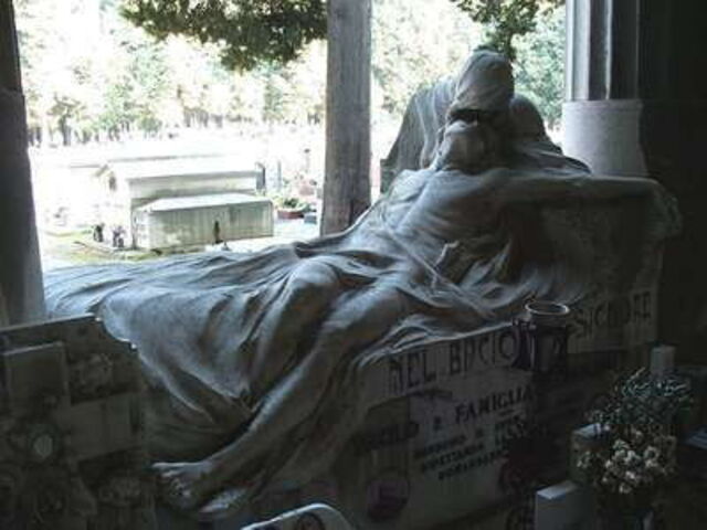 Pieta in Staglieno Friedhof
