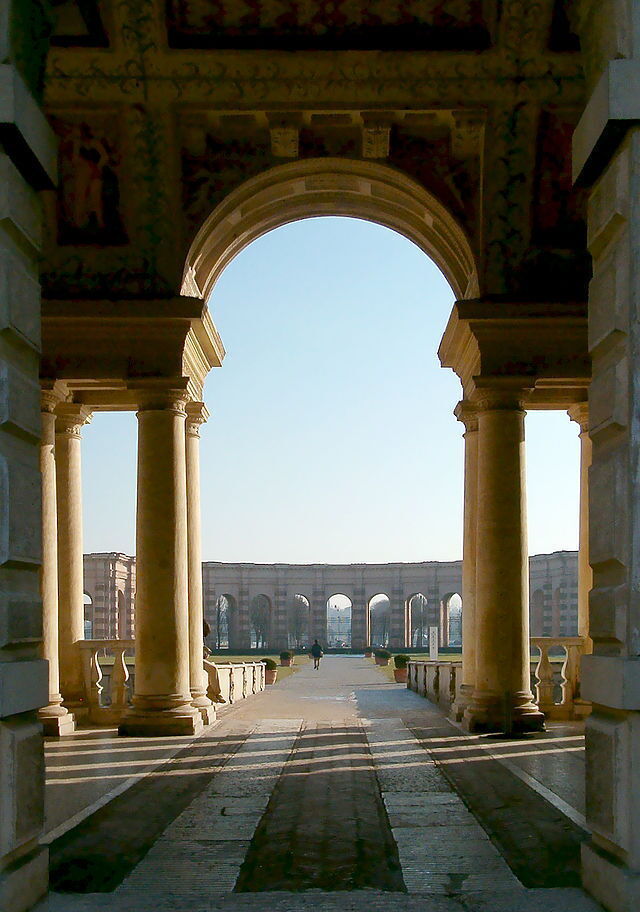 Sicht vom Palazzo del Te