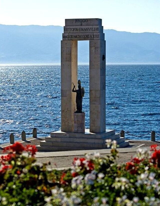 Meeresblick bei Reggio Calabria