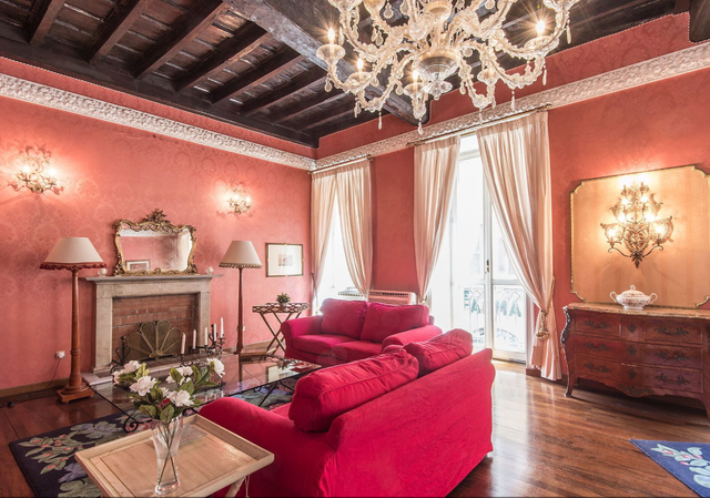Spanish Steps Top Location, Wohnzimmer