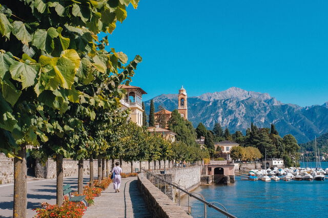 Uferpromenade am Comer See