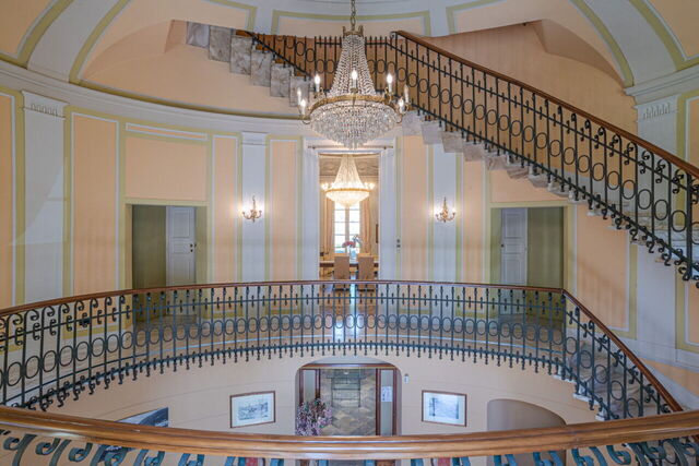 Villa Gallietta, Treppe