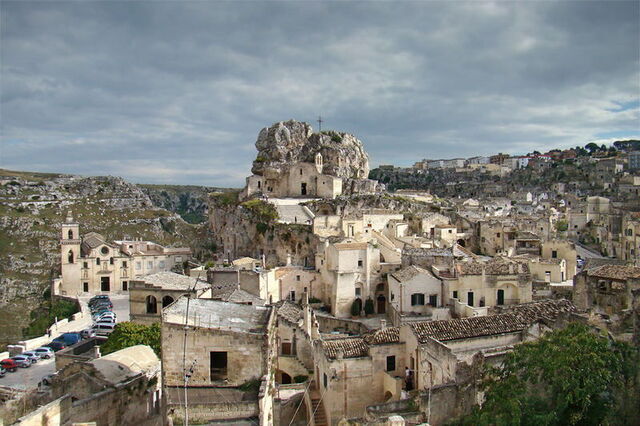 Rupestriale Kirche in Matera
