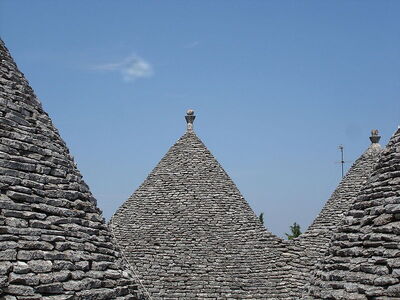 Die Dächer der Trulli