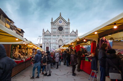 Weihnachtsmarkt, Florenz