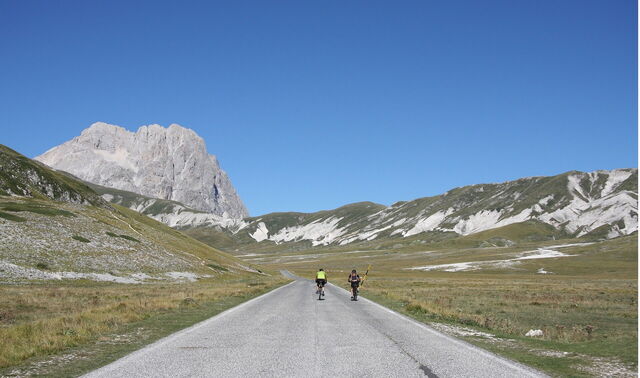 Gran Sasso, Fahrräder