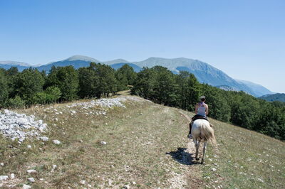 Gran Sasso, Reiten