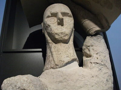 Faustkämpfer Skulptur