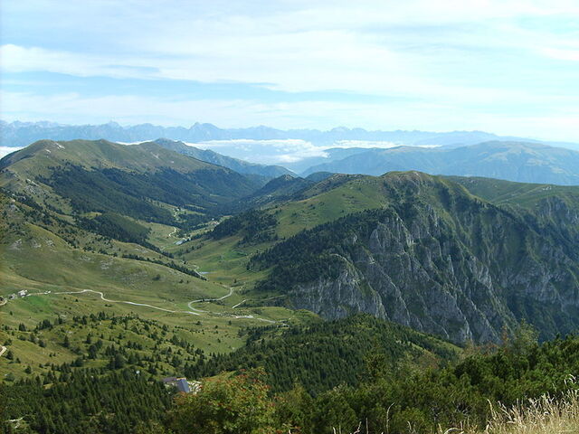 Blick vom Monte Grappa