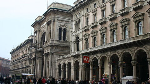 Galleria Vittorio Emanuele Außenansicht