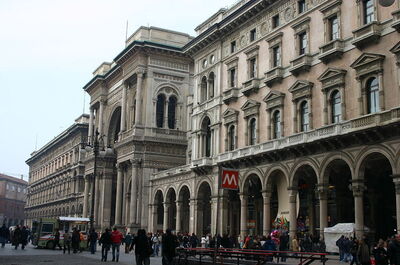 Galleria Vittorio Emanuele Außenansicht
