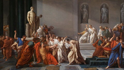 Camuccinis Tod des Cäsar