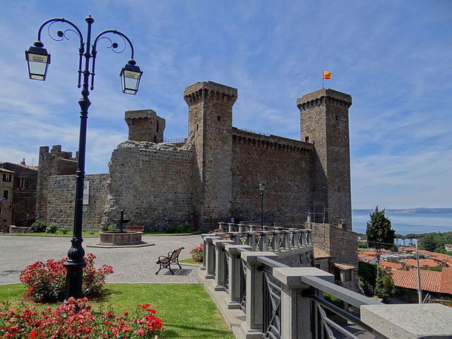 Die Festung von Bolsena