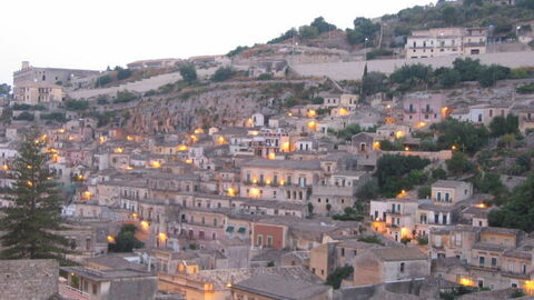 Blick auf Modica