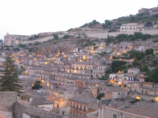 Blick auf Modica