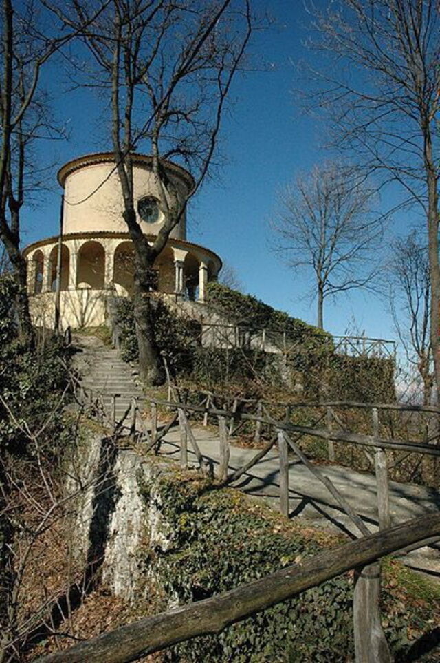 Eines der Kloster auf Sacre Monte