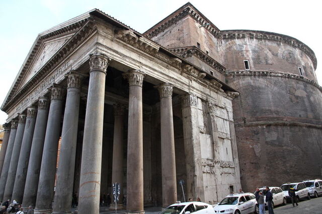 Blick auf das Pantheon