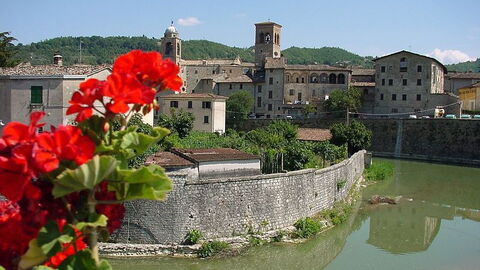 Stadt von Sant' Angelo in Le Marche