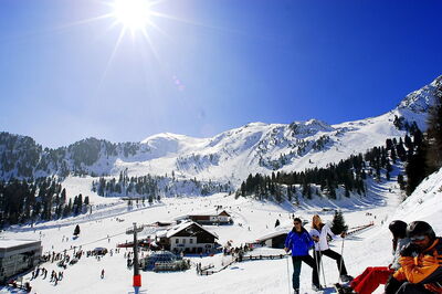 Italienisches Skigebiet