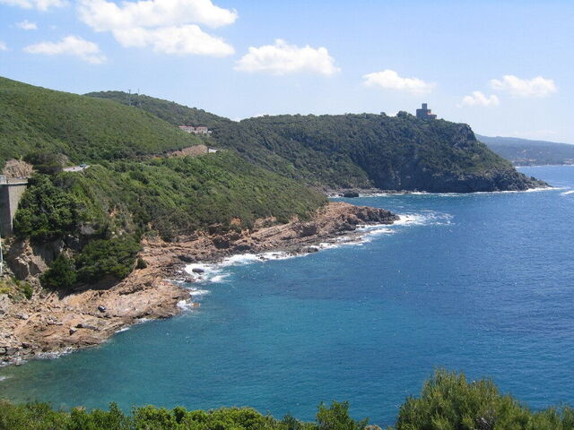 Toskana Küste in Livorno