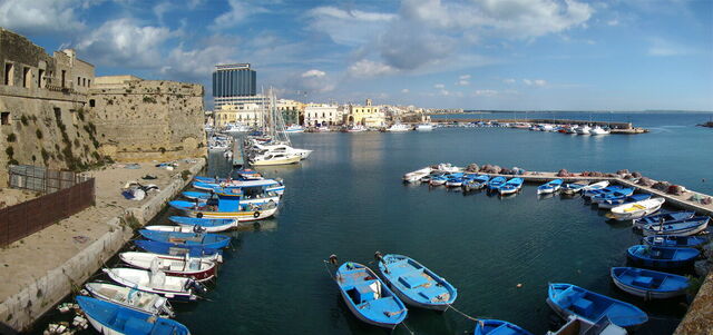 Hafen von Gallipoli
