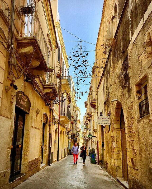 Straßen in Ortygia