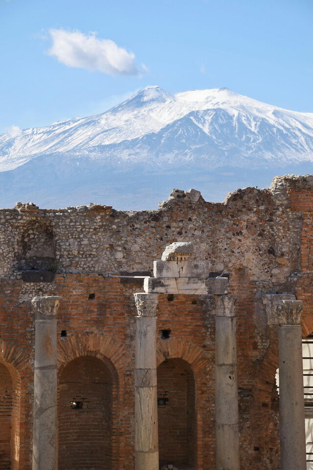 Ätna von Taormina