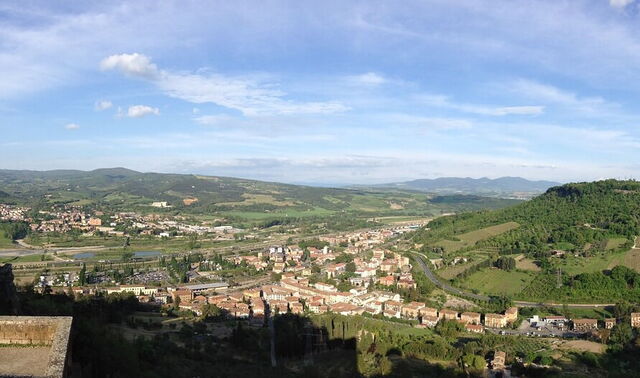 Aussicht von Orvieto