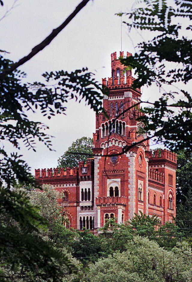 Das Schloss in Crespi d'Adda