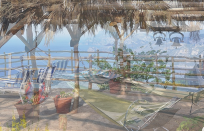 Dea Afrodite, Terrasse