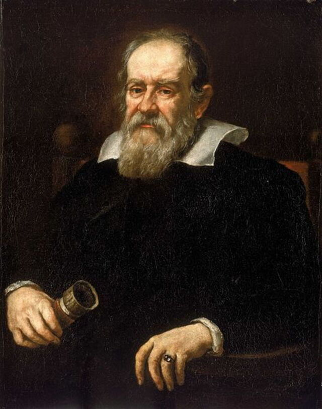 Portrait des Galileo Galilei