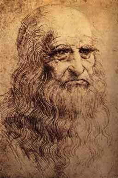 Selbstportrait des Leondardo da Vinci