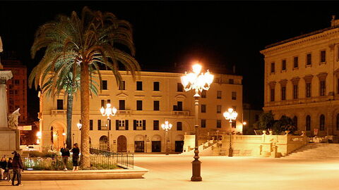 Der Hauptplatz in Sassari