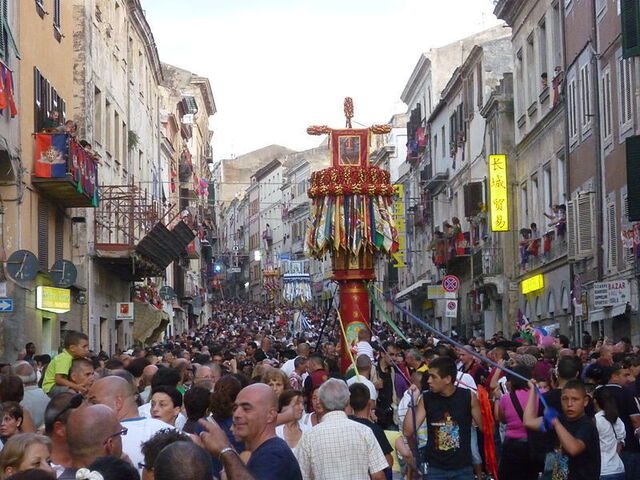 Das Faradda di li Candareri Fest in Sassar