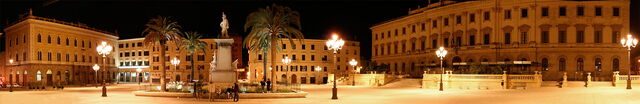 Der Hauptplatz in Sassari