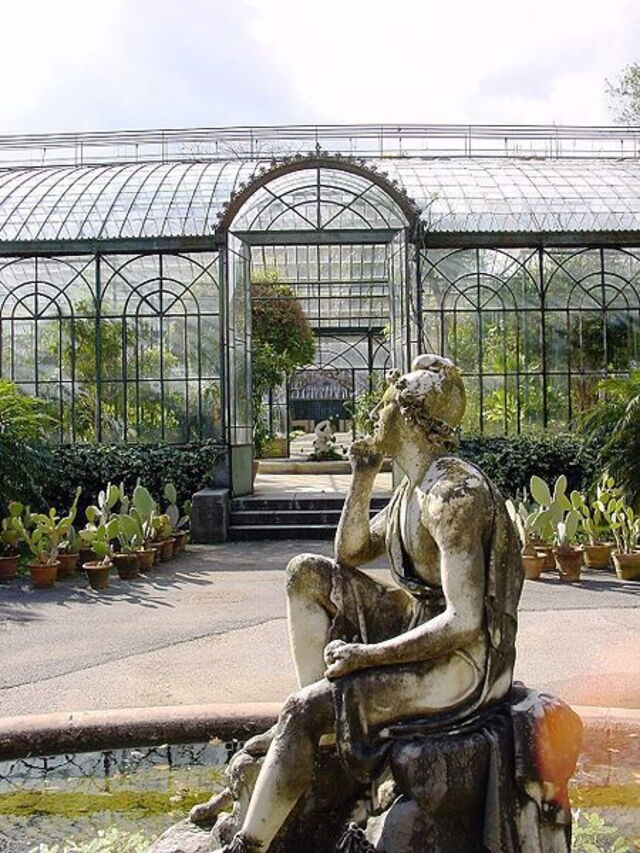Der botanische Garten in Palermo