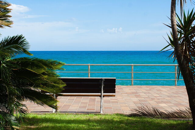 Meer in Genua