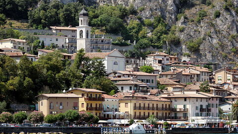 Blick auf Limone sul Garda