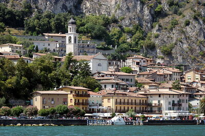 Blick auf Limone sul Garda