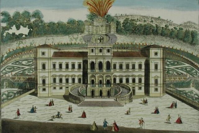 Fassade, Villa della Regina